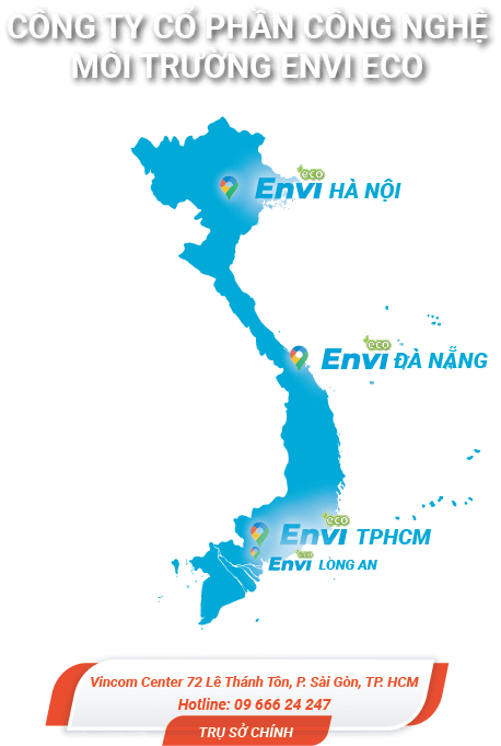 các chi nhánh của Envi Eco