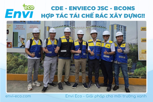 hợp tác tái chế rác xây dựng